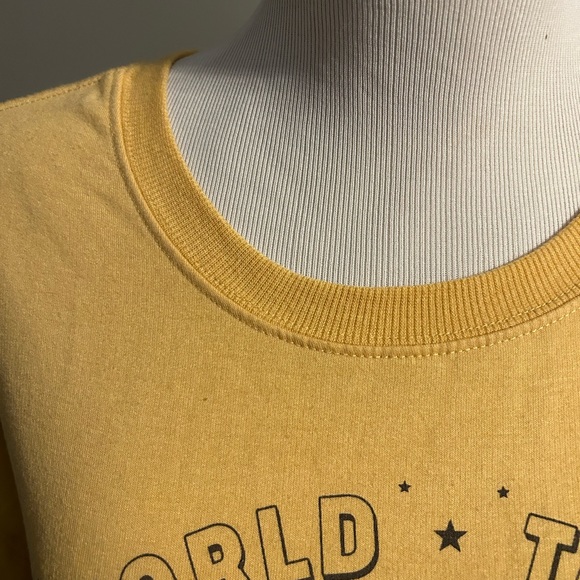 AC/DC‎ sweat shirt color yellow size M very soft material - Picture 3 of 8